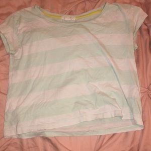 Stripped white and blue shirt from F21